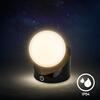 BRILONER Sora Mini LED stolní lampička bezdrátová IP54, stmívatelné, dotykový vypínač, černá 7561015