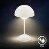 BRILONER Kugle stolní lampička - 3W, 250lm, bezdrátová, LED, stmívatelné, dotykový vypínač, teplá bílá, bílá 7578016