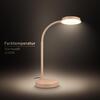 BRILONER Megg lampička na psací stůl – 12W, 800lm, LED, stmívatelné, dotykový vypínač, teplá bílá, béžová 7585011