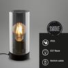 BRILONER Stolní lampa, 23,5 cm, 1x E27, max. 10W, černá 7616015