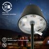 BRILONER Kiki Nano stolní lampička - 1,5W, 130lm, nabíjecí, LED, stmívatelné, teplá bílá, černá 7653015