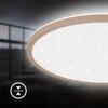 BRILONER Slim svítidlo LED panel pr.37,5 cm - 22W, 3000lm, hvězdné nebe, neutrální bílá, béžová 7654011