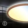 BRILONER Slim svítidlo LED panel pr.37,5 cm - 22W, 3000lm, dálkový ovladač, stmívatelné, kávová 7655014