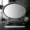BRILONER Slim svítidlo LED panel pr.37,5 cm - 22W, 3000lm, dálkový ovladač, stmívatelné, černá 7655015