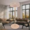 BRILONER Pala stolní lampička - 2W, 200lm, bezdrátová, LED, dotykový vypínač, stmívatelné, béžová 7668011