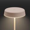 BRILONER Pala stolní lampička - 2W, 200lm, bezdrátová, LED, dotykový vypínač, stmívatelné, béžová 7668011