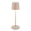 BRILONER Bota stolní lampa - 1,8W, 120lm, nabíjecí, LED, stmívatelné, dotykový vypínač, teplá bílá, béžová 7708011