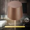 BRILONER Bota stolní lampa - 2,6W, 120lm, nabíjecí, LED, stmívatelné, dotykový vypínač, teplá bílá, kávová 7708014