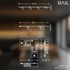 BRILONER Lištový systém sada 225 cm do L - 3x 230V lišta 1-fázová, 6x spot GU10, černá 8010065