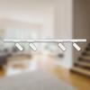 BRILONER 1-fázový lištový systém, kompletní sada, 4x LED spoty, bílá 8017046