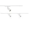 BRILONER Luxtrail lištový systém, prodlužovací sada, 2x LED spoty, bílá 8026026