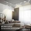 BRILONER LUXTRAIL lištový systém 48V, LED Tracklight, 5,5W, 720lm, nastavitelné, bílé 8030016