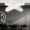 BRILONER LUXTRAIL lištový systém 48V, LED Tracklight, 5,5W, 720lm, nastavitelné, bílé 8030016