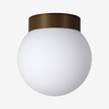 LUCIS stropní a nástěnné svítidlo POLARIS S.P 27,2W LED 3000K sklo bronz opál DALI BS24.P3.350.73M DALI2