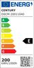 CENTURY HIGH BAY LED DISCOVERY MAX 110d 200W 4000K IP65