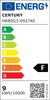 CENTURY LED HRUŠKA HARMONY 80 9W E27 4000K 806Lm 300d 60x112mm IP20 CEN HR80G3-092740
