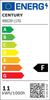 CENTURY LED HARMONY 80 CREPUSCOLARE SENSOR GOCCIA A60 11W E27 6500K pohyb + soumrak