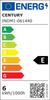 CENTURY FILAMENT LED INCANTO CANDELA CHIARA 6W E14 4000K DIM