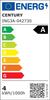 CENTURY LED FILAMENT HRUŠKA INCANTO 3,8W E27 3000K 360d