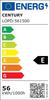 CENTURY LED prachotěs LUMEN TOP 56W 3000/4000/6000K CCT 1530mm IP65 IK08 DALI