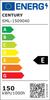 CENTURY LED reflektor SMILE 150W 4000K IP65 černá