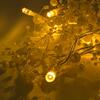 DecoLED LED světelný řetěz na baterie, bilá