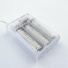 DecoLED LED světelný řetěz na baterie - ledově bílá, 10 diod, 2,1m
