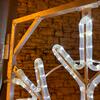DECOLED LED světelná vločka na VO, pr. 80 cm, ledově bílá