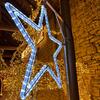 DecoLED LED světelná hvězda na VO, pr. 80 cm, ledově bílá