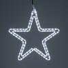 XmasKing LED motiv hvězda průměr 50cm, PROFI 230V venkovní, studená bílá bez napájení