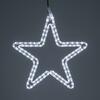 XmasKing LED motiv hvězda průměr 50cm, PROFI 230V venkovní, studená bílá bez napájení