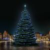 LED světelná sada na vánoční stromy vysoké 21-23 m, modrá