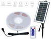 Ecolite Solární LED pásek 5m,panel 4,5V,aku 3,7V/2400mAh,IP65 DX-SOLAR-3000/5M