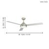 EGLO Ventilátor se svítidlem SESIMBRA EGLO 35081