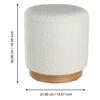 LIVING Taburet 2 velikosti MASHIKE 424029