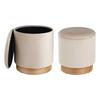 LIVING Taburet 2 velikosti MASHIKE 424035