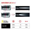 EMOS CREE LED kovová svítilna Ultibright 70, P3170, 340lm, 3xAAA P3170