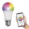 EMOS Chytrá LED žárovka GoSmart A60 / E27 / 11 W (75 W) / 1 050 lm / RGB / stmívatelná / Wi-Fi ZQW515R