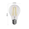EMOS LED žárovka Filament A60 / E27 / 7,5W (75 W) / 1 055 lm / teplá bílá / stmívatelná ZF5154D