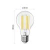 EMOS LED žárovka Filament A60 A CLASS / E27 / 7,2 W (100 W) / 1521 lm / neutrální bílá ZF5168