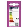 EMOS LED žárovka Classic MR16 stříbrná / GU10 / 3 W (32 W) / 345 lm / neutrální bílá ZQ8E18