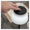 EMOS LED stolní lampa KATIE, nabíjecí, černá Z7630B