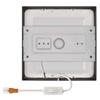 EMOS LED svítidlo NEXXO černé, 17 x 17 cm, 12,5 W, teplá/neutrální bílá ZM6333