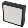 EMOS LED svítidlo NEXXO černé, 17 x 17 cm, 12,5 W, teplá/neutrální bílá ZM6333