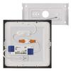 EMOS LED svítidlo NEXXO černé, 17 x 17 cm, 12,5 W, teplá/neutrální bílá ZM6333