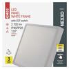 EMOS LED svítidlo NEXXO bílé, 30 x 30 cm, 28,5 W, teplá/neutrální bílá ZM6153