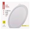 EMOS LED panel 297mm, kruhový vestavný bílý, 24W teplá bílá 1540112410