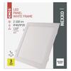 EMOS LED podhledové svítidlo NEXXO bílé, 30 x 30 cm, 25 W, neutrální bílá ZD2155