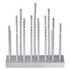 EMOS LED svícen stříbrný, 28,5 cm, 3x AA, vnitřní, teplá bílá, časovač DCAW02
