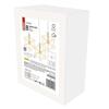 EMOS LED vánoční závěs – sněhové vločky, 84 cm, venkovní i vnitřní, teplá bílá DCGW06